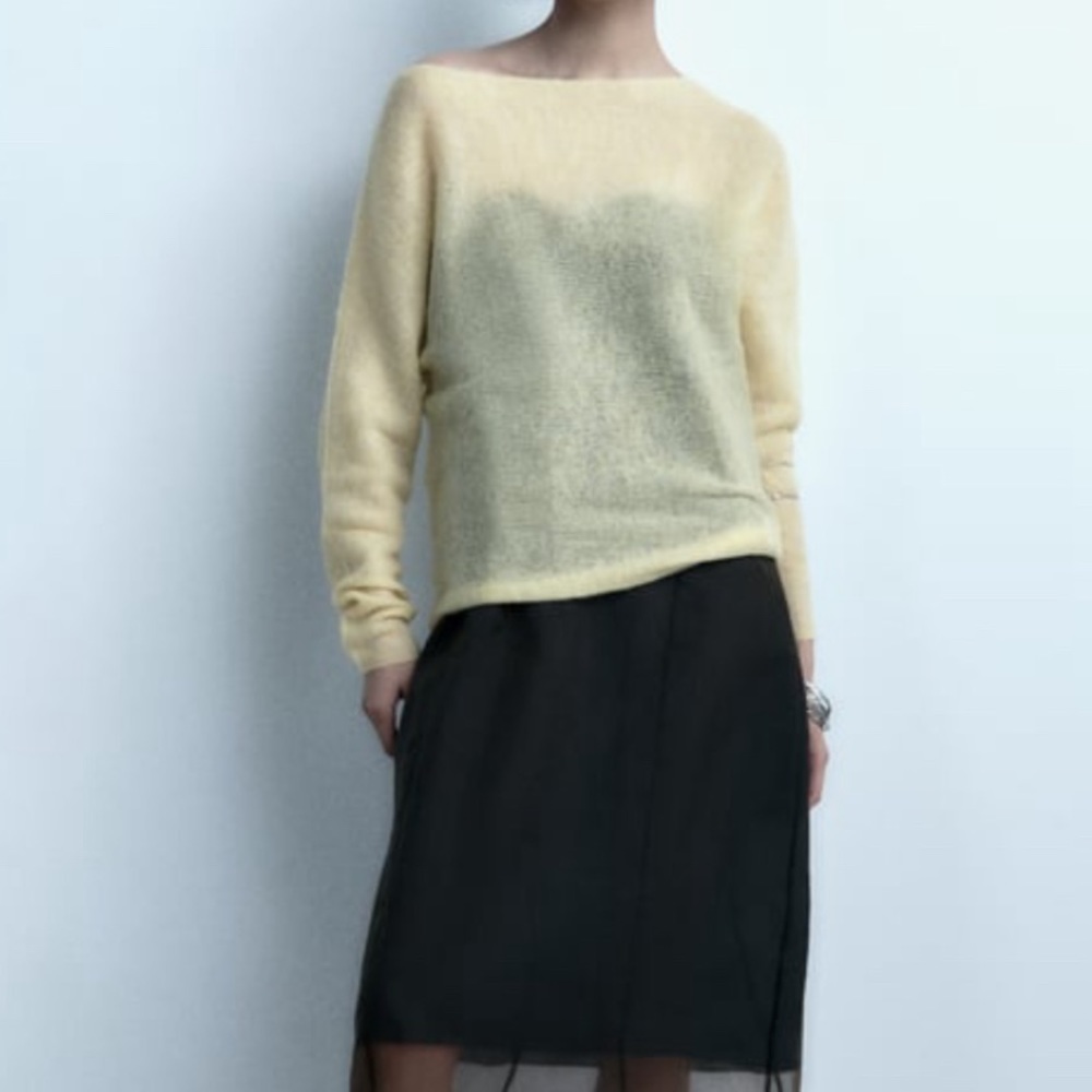 NWT Zara wool blend sweater. Size M